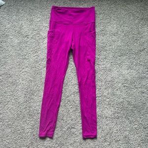 Athleta magenta leggings